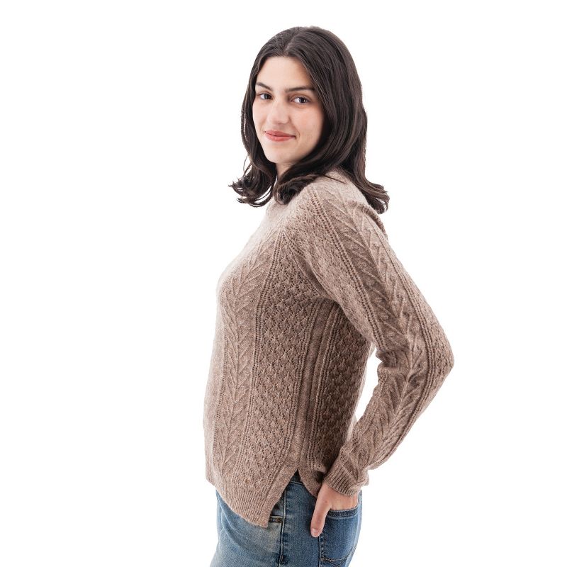 Old Ranch Brands Women's Suzy Sweater - Chipmunk, Size X Large