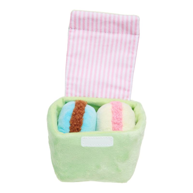 BARK Sweetie Pies Barkery Sweetie Pie Macarons Food Shaped Dog Toy - 3pc