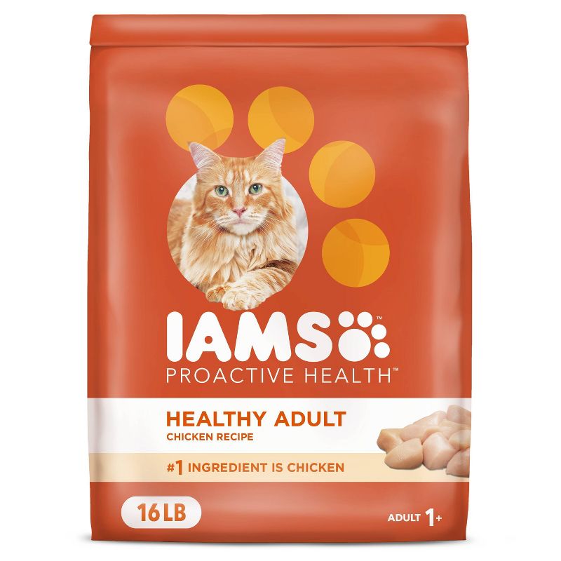 IAMS Proactive Health Chicken Flavor Dry Cat Food - 16lbs