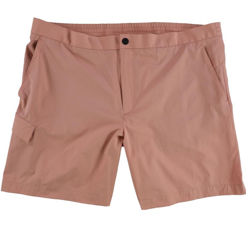 Perry Ellis Mens Tech Hybrid Casual Walking Shorts, cameobrn, X-Large