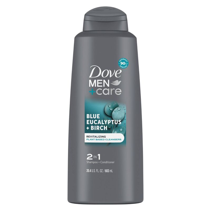 Dove Men+Care 2-in-1 Shampoo and Conditioner Blue Eucalyptus - 20.4 fl oz