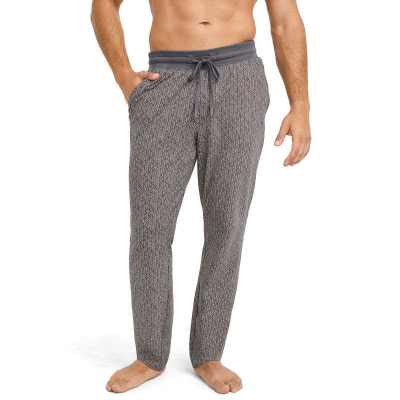 Jockey Men's Cotton Stretch Sleep Pant 2XL Zig Stripe