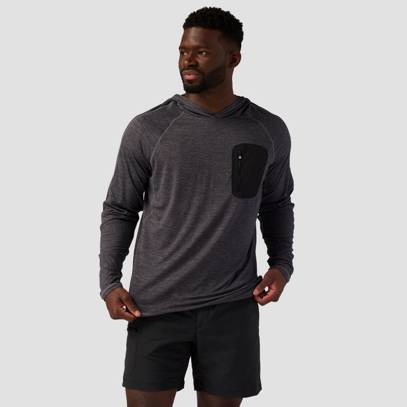 Backcountry, Destination Pullover Hoodie - Men's, Turbulence/Black, S