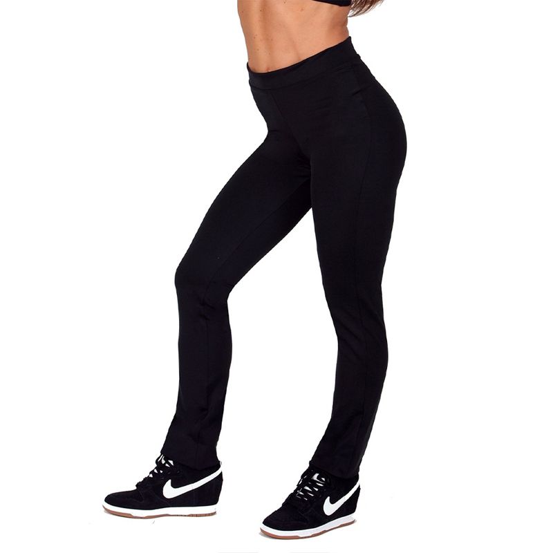 InstantFigure Women's Activewear Compression Pant AWP008 Black Size M