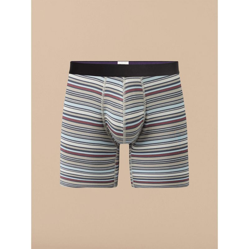 MeUndies Men UltraModal™ Core Boxer Brief | Sandstorm Stripes Medium