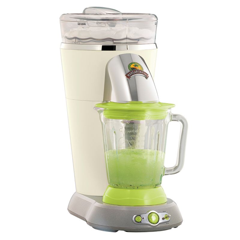 Margaritaville Bahamas Frozen Concoction Maker Off White/Lime Green - DM0500-000-000: Crushes Ice, 36oz Capacity, 400W