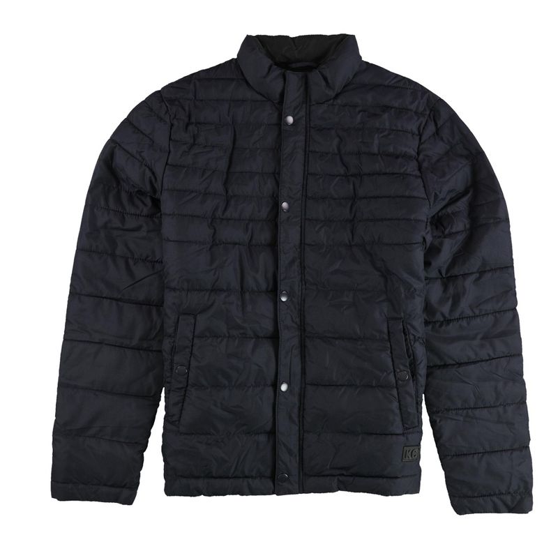 Kenneth Cole Mens Packable Puffer Jacket, navy, Small
