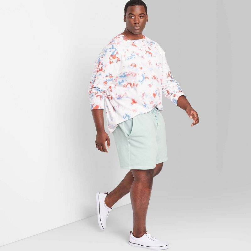 Men's Big & Tall 6"Knit Shorts - Original Use™ Light Blue 2XLT