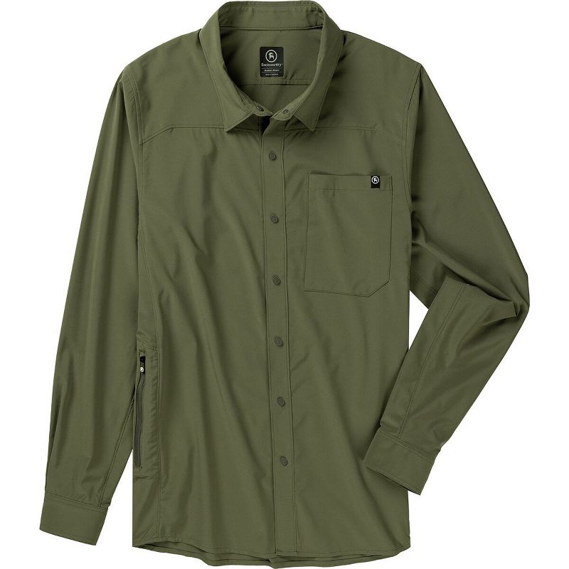 Backcountry, Slickrock Long-Sleeve Button-Up Jersey - Men's, Kalamata, S