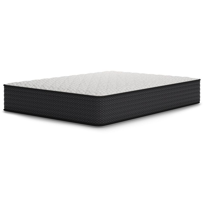 Signature Design by Ashley Queen Size Limited Edition 12 inch Firm Hybrid Mattress with Lumbar Support Gel Memory Foam, White