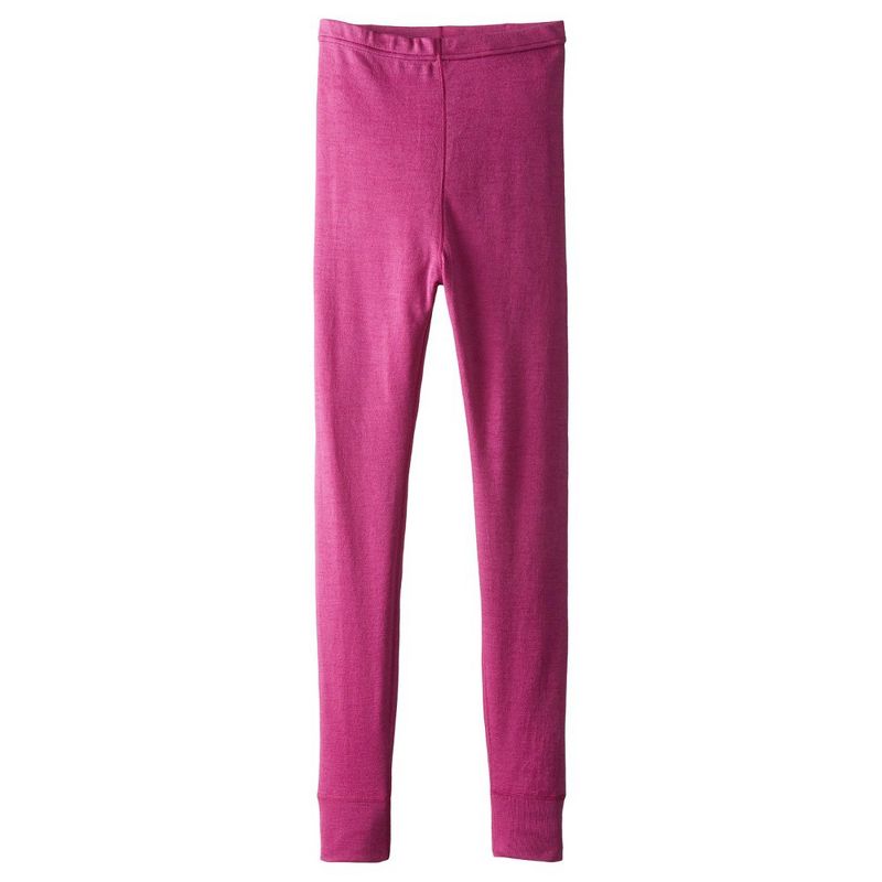 Minus33 Merino Wool Midweight - Kid's Base Layer Bottom 100% Merino Wool Radiant Violet XS