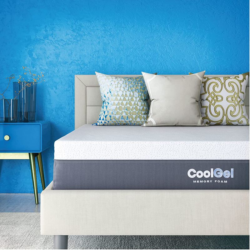 Cool Gel Memory Foam 12-Inch Mattress, King