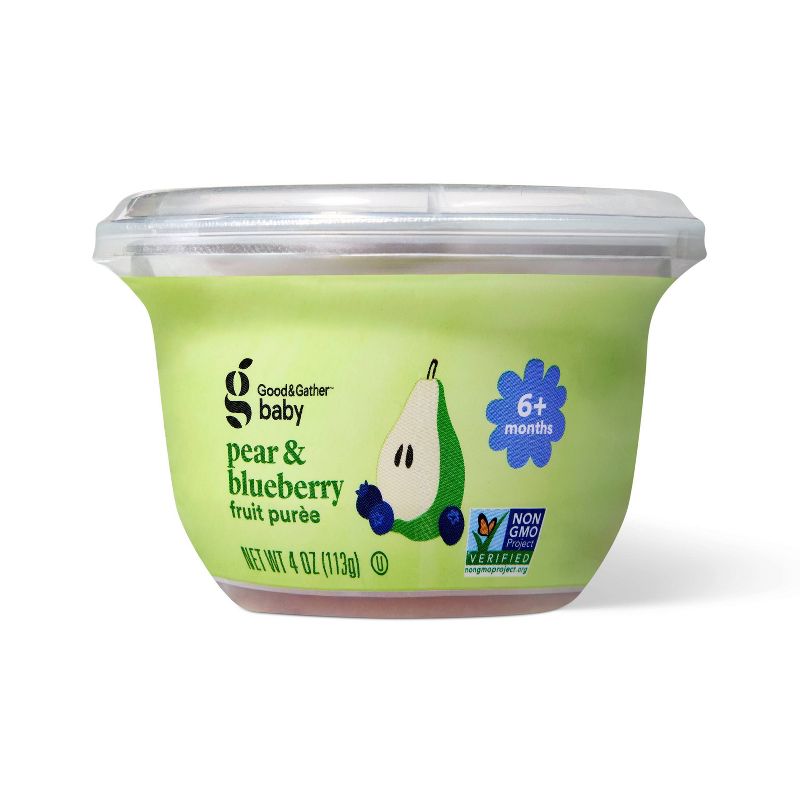 Pear Blueberry Baby Food - 4oz - Good & Gather™
