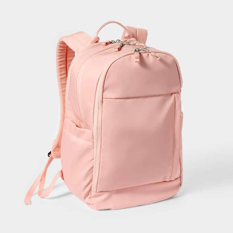 17.5" Lifestyle Backpack - All In Motion™️Blush: Water-Resistant Laptop Bag