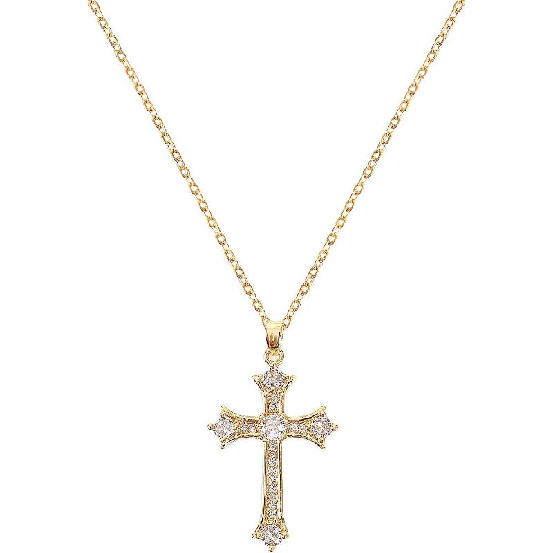 Cross Pendant Necklace for Women Jewelry Gold Cross Necklaces for Women Cross Necklace Minimalist Trendy Jewelry Valentines Day