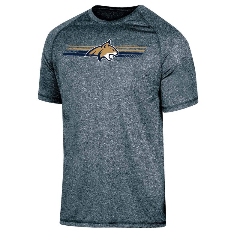 NCAA Montana State Bobcats Men's Gray Poly T-Shirt - M