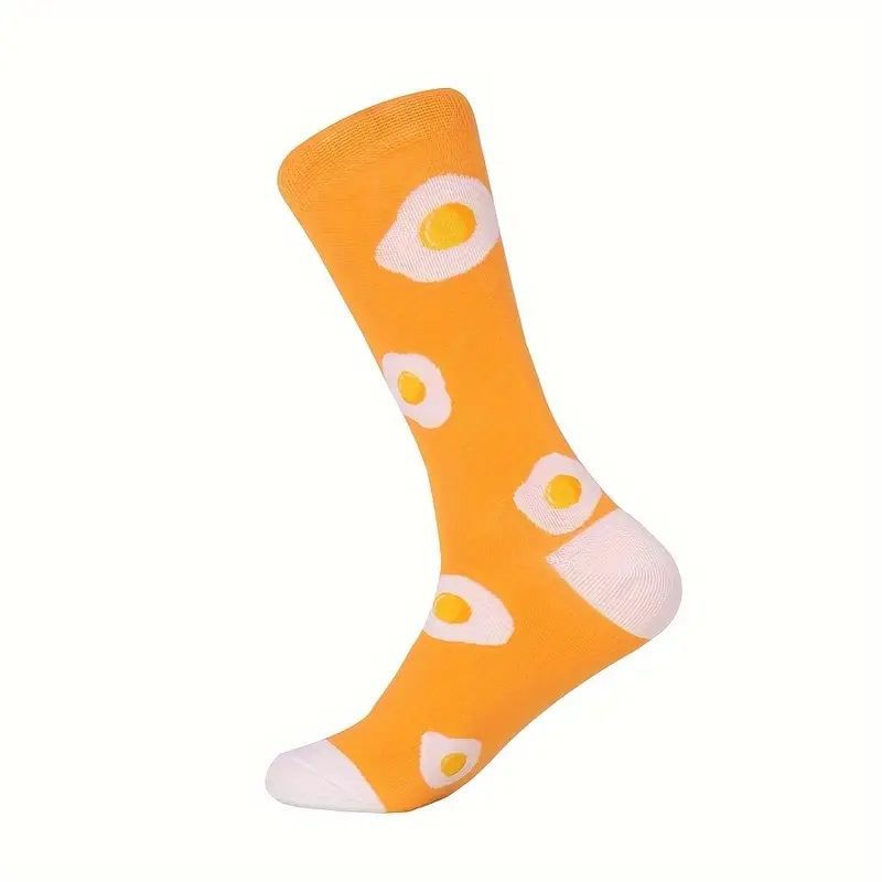 Egg Pattern Socks from the Sock Panda (Men's Sizes, Adult Large)