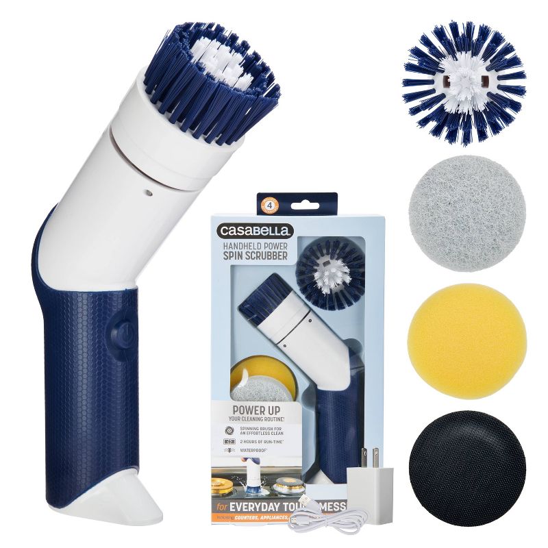 Casabella Power Spin Handheld Scrubber