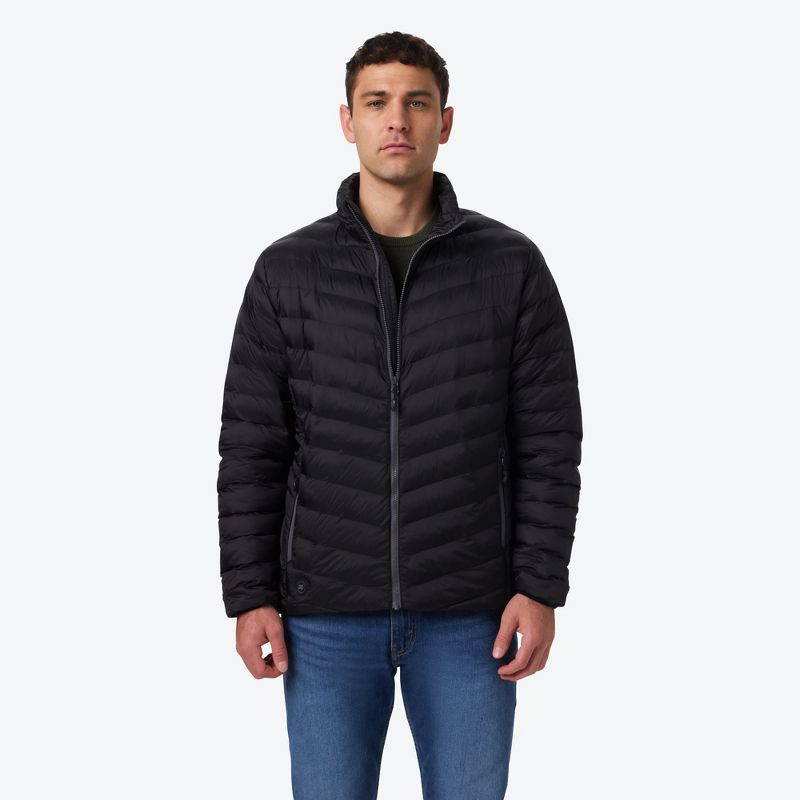 Mobile Warming Mens Backcountry Xtera Heated Puffer Jacket Small Black