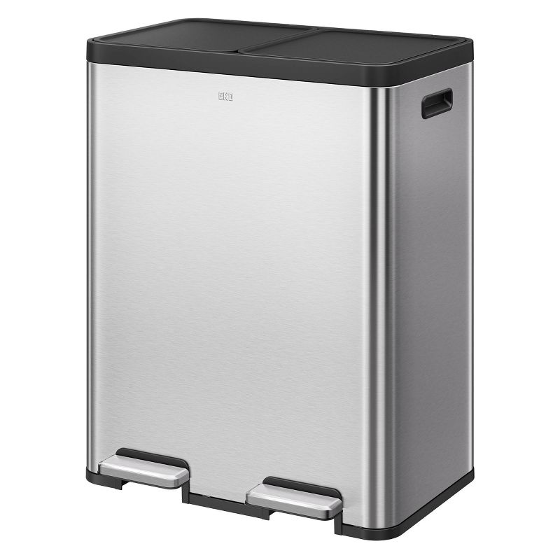 EKO 30L+30L Essential Plus Recycler Step Trash Can