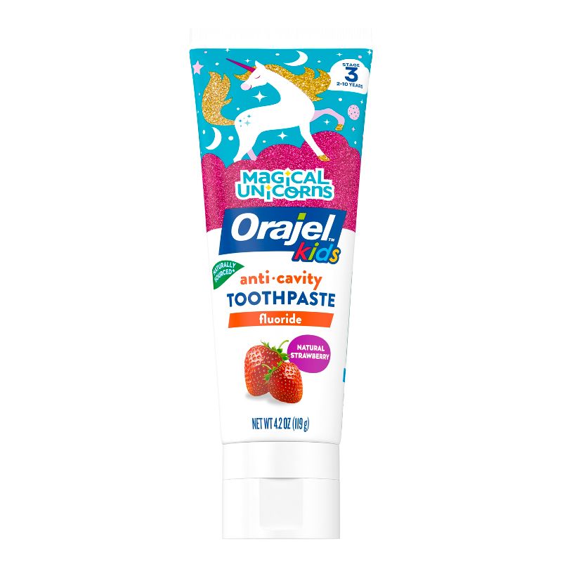 Orajel Kids' Magical Unicorn Paste - Strawberry - 4.2oz