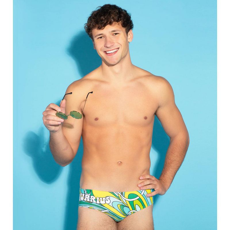 Sporti Groovy Zodiac Aquarius Brief Swimsuit (26-40)