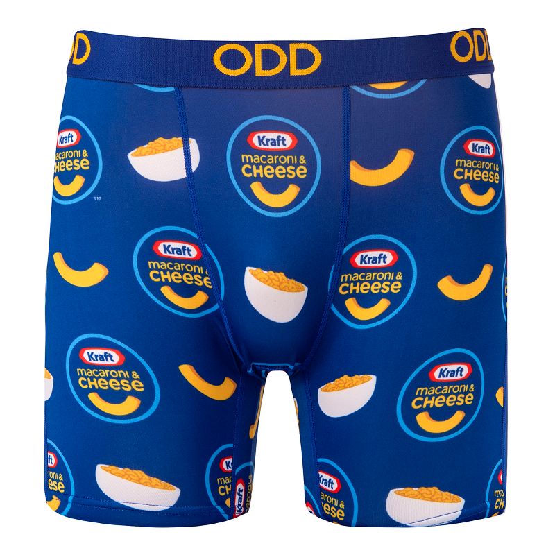 Odd Sox, Kraft Mac & Cheese, Novelty Boxer Briefs For Men, X-Large