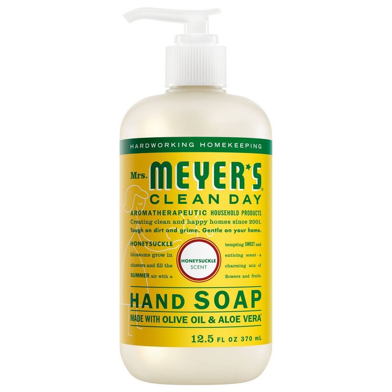 Mrs. Meyer's Clean Day Liquid Hand Soap - Honeysuckle - 12.5 fl oz