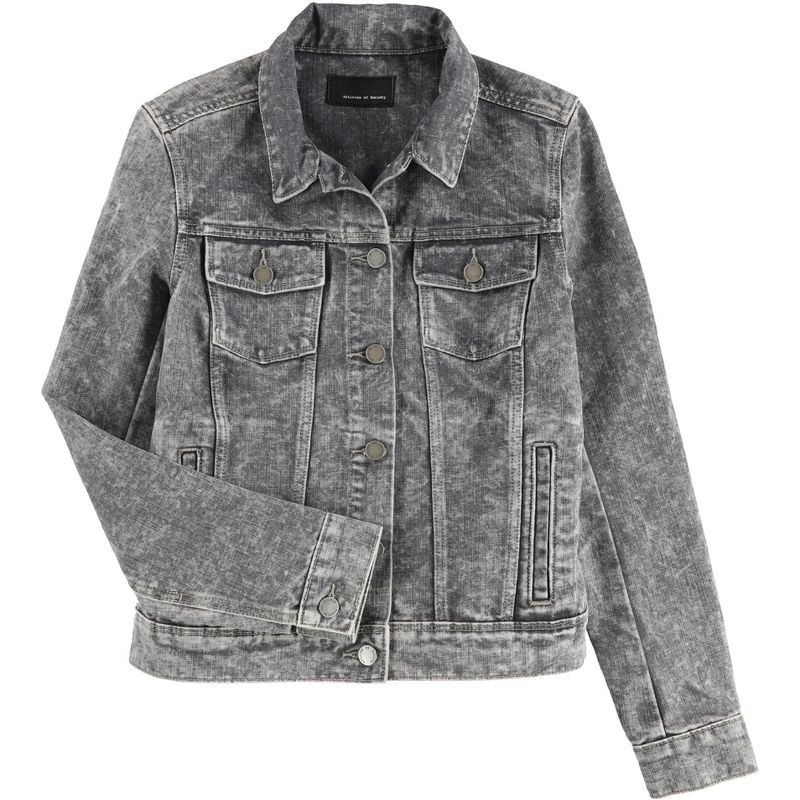 Articles of Society Womens Taylor Jean Jacket, rockypoint, Small