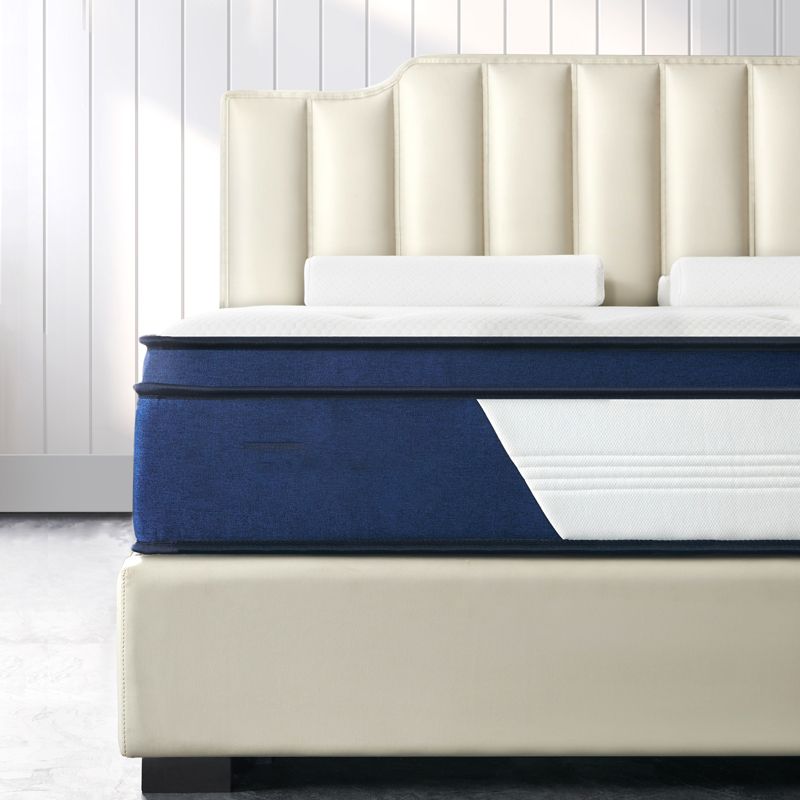 10” Queen Individually Pocketed Multi-Zone Stabilized Support Hybrid Mattress