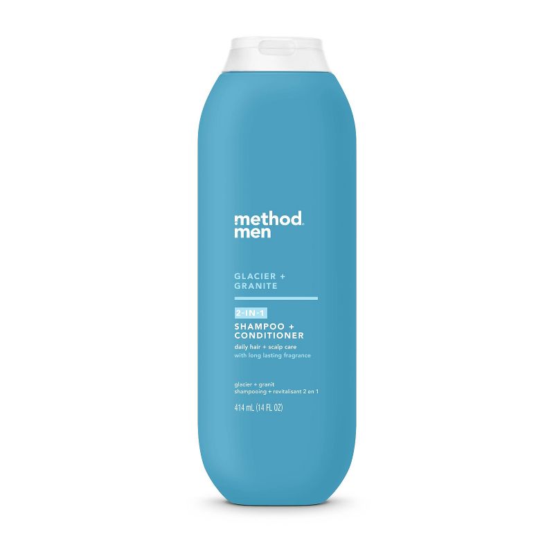 Method Men's 2-in-1 Shampoo & Conditioner - Glacier + Granite - 14 fl oz