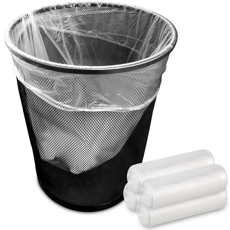 Stock Your Home 4 Gallon Unscented Small Garbage Trash Bags (200 Count)