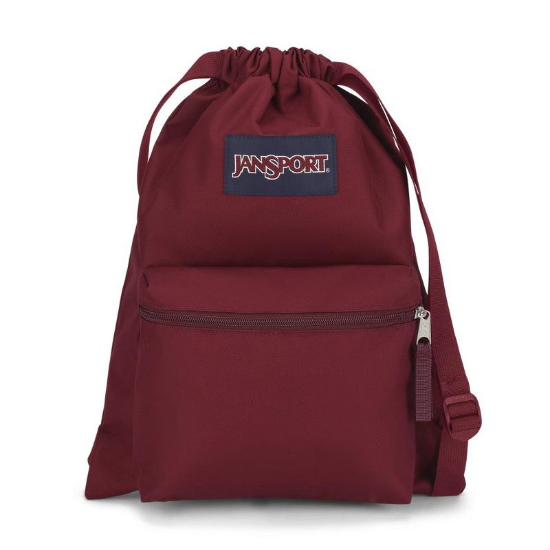 JanSport Draw Sack Russet Red
