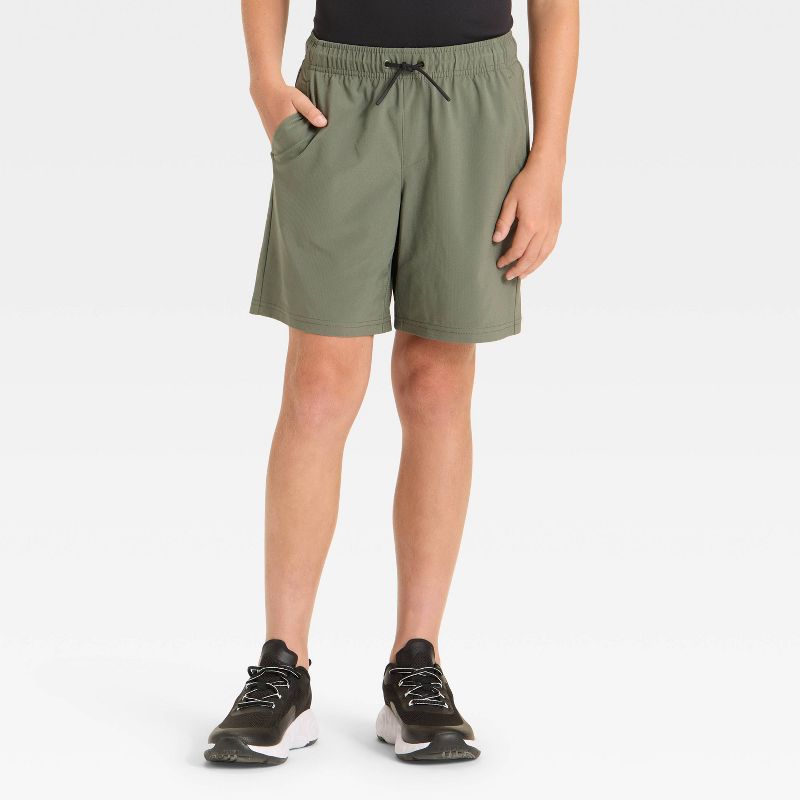 Boys' Everyday Shorts - All In Motion™ Moss Green L