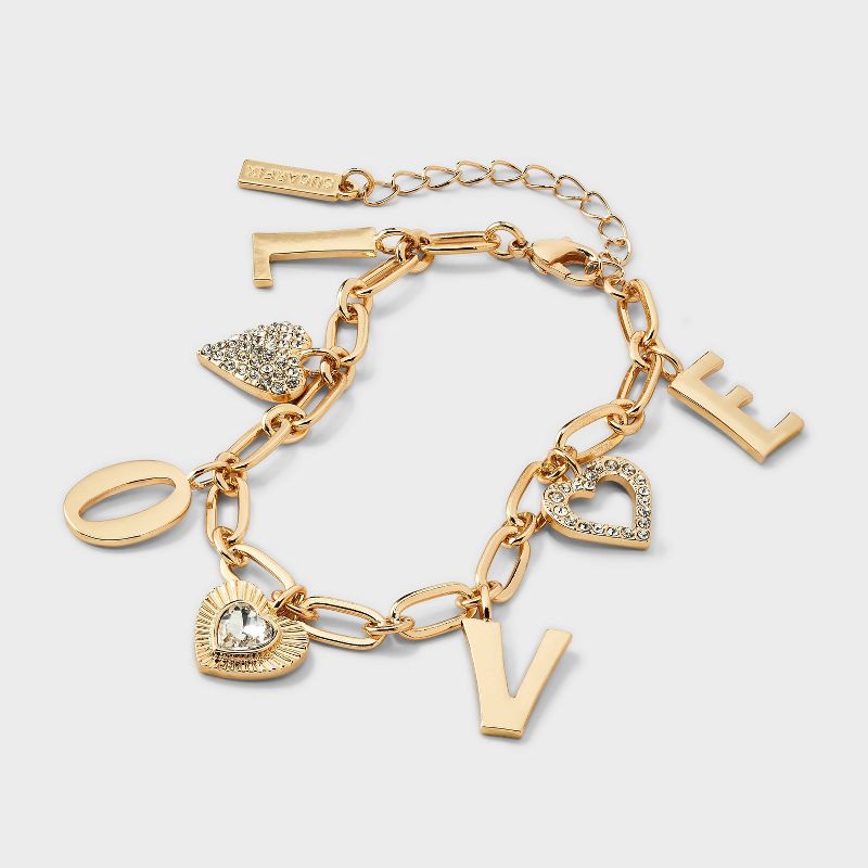 SUGARFIX By BaubleBar As Good as Rose Gold Bracelet - Gold