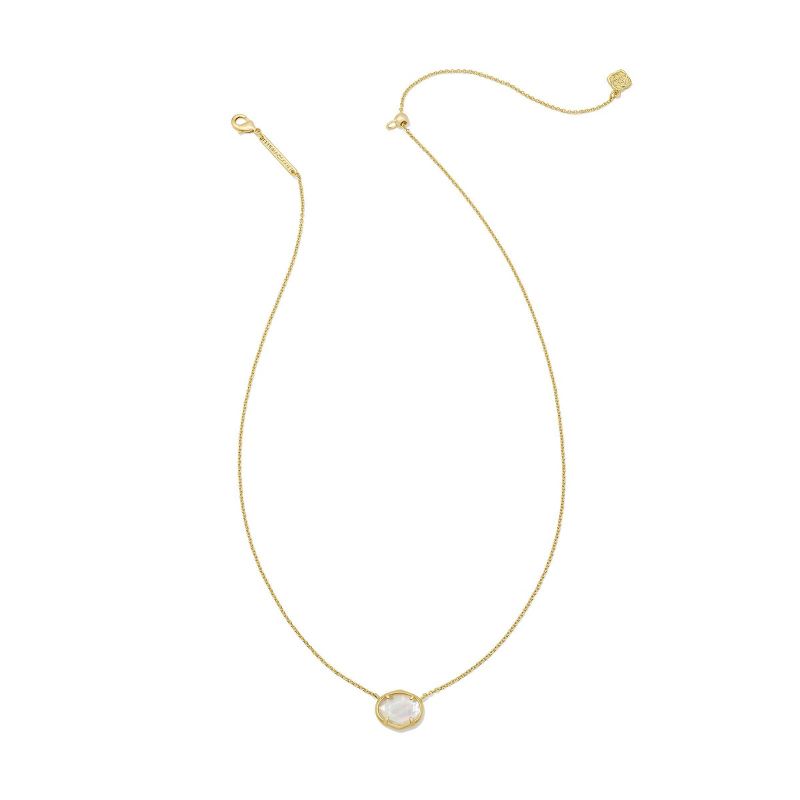 Kendra Scott Henley Pendant Necklace - Ivory/Gold