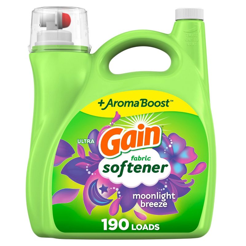 Gain Liquid Fabric Softener - Moonlight Breeze - 140 fl oz