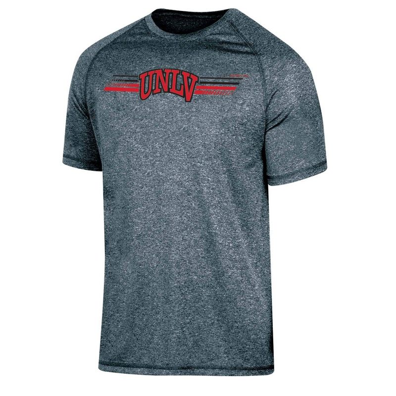 NCAA UNLV Rebels Men's Gray Poly T-Shirt - XXL