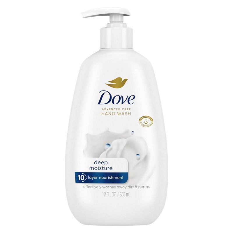 Dove Beauty Advanced Care Hand Wash - Deep Moisture - Scented - 12 fl oz