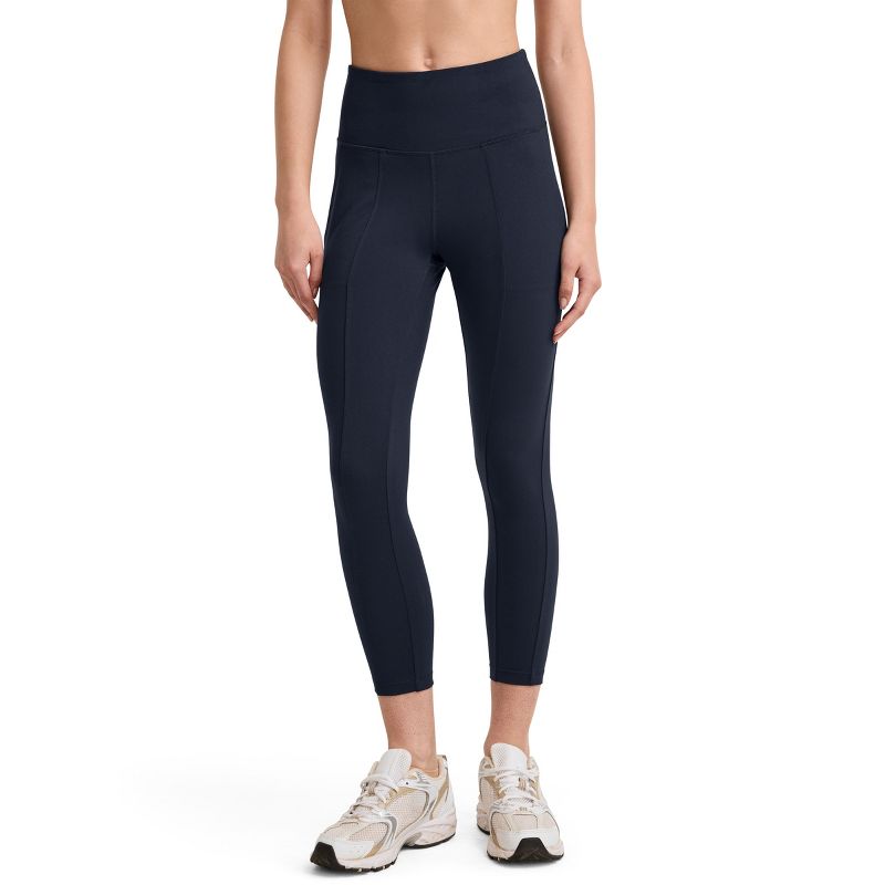 Jockey Women's EVERACTIVE Pintuck 7/8 Legging L Neo Navy