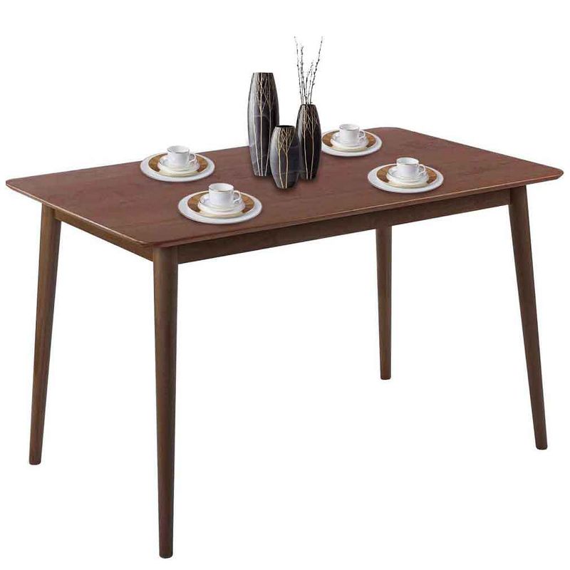 FDW Dining Table Kitchen Table 47" Dining Room Table Small Kitchen Table for Small Spaces Table Modern Home Furniture Dinner Table Rectangular