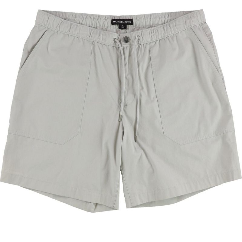 Michael Kors Mens Classic Fit Casual Walking Shorts, grey, X-Large