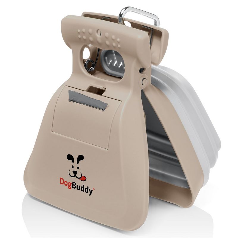 DogBuddy Pooper Scooper, Large, Taupe