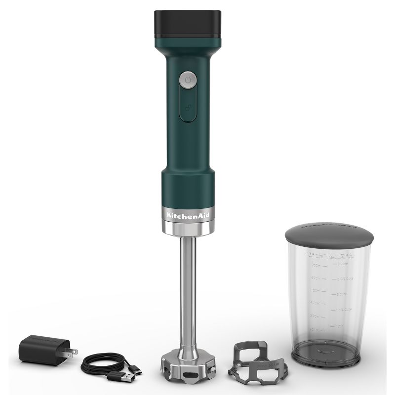 KitchenAid Go Cordless Hand Blender battery included - Hearth & Hand™ with Magnolia: Shaded Palm, Immersion Blender, 3 Speeds