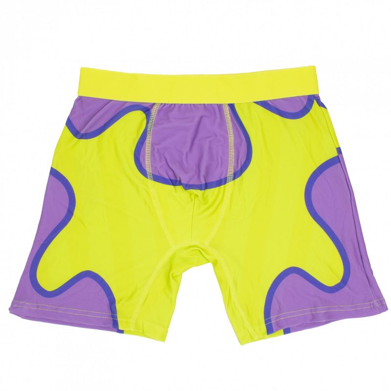 Mens SpongeBob Patrick Star Boxer Briefs - Large (36-38)