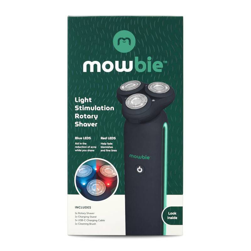 Mowbie Men's Light Treatment Rotary Shaver