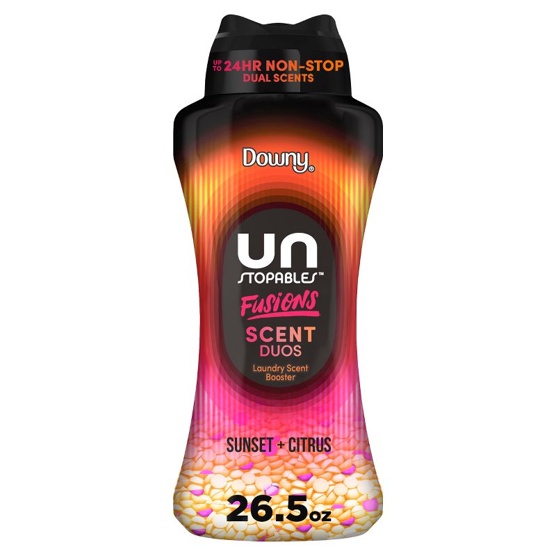 Downy Unstopables Fusions Sunset & Citrus Laundry Additive Beads - 26.5oz