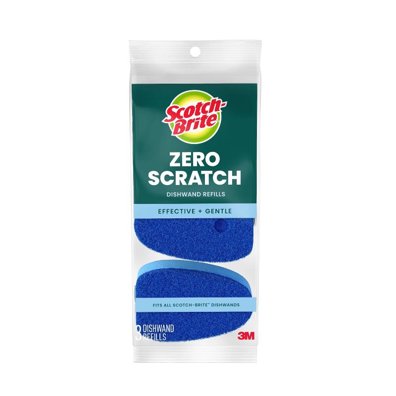 Scotch-Brite Zero-Scratch Dishwand Refills - 3ct