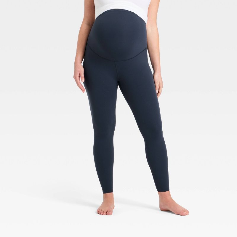 Everyday Soft Maternity 7/8 Leggings - All In Motion™ Navy Blue XL