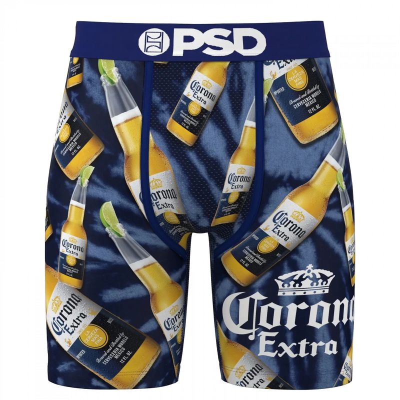 Mens Corona Extra Tie Dye Bottles PSD Boxer Briefs - Medium (32-34)
